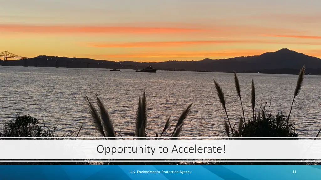 opportunity to accelerate