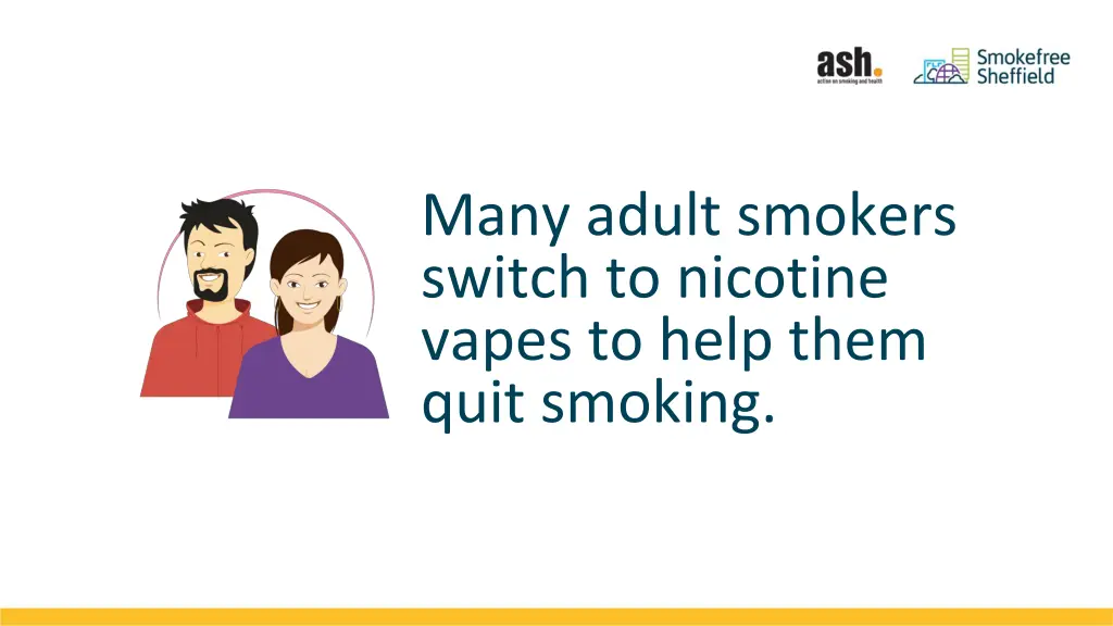 many adult smokers switch to nicotine vapes