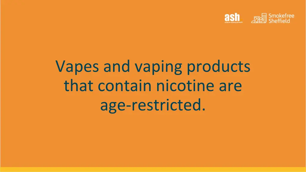 vapes and vaping products that contain nicotine