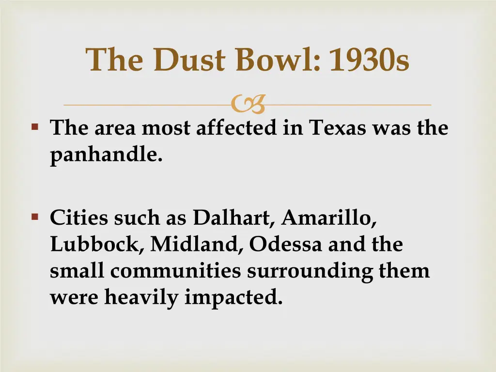 the dust bowl 1930s 1