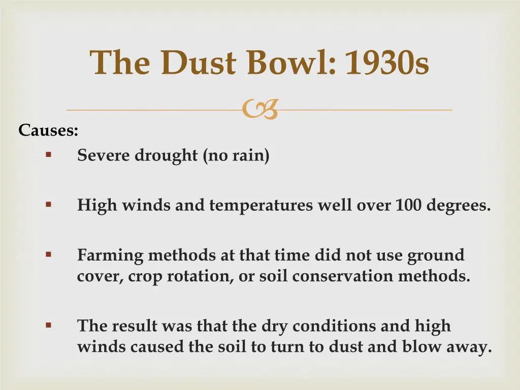 the dust bowl 1930s 2