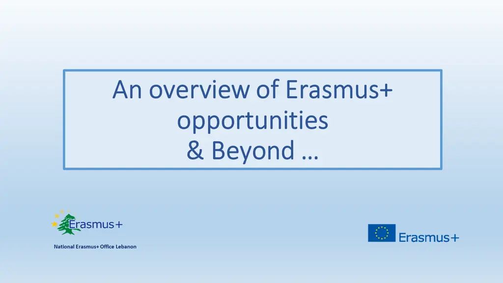 an overview of erasmus an overview of erasmus