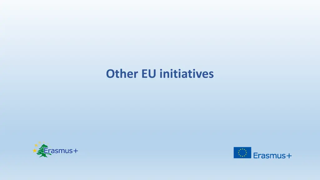 other eu initiatives