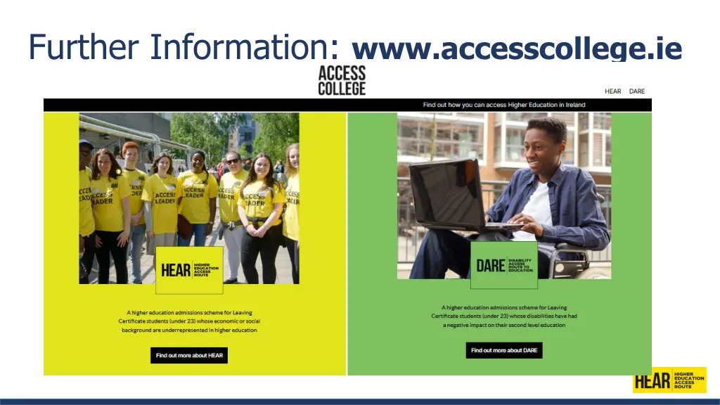 further information www accesscollege ie