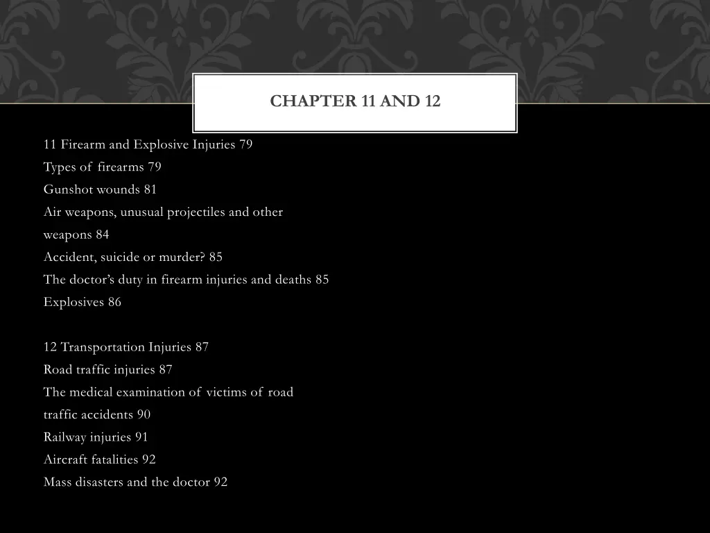 chapter 11 and 12