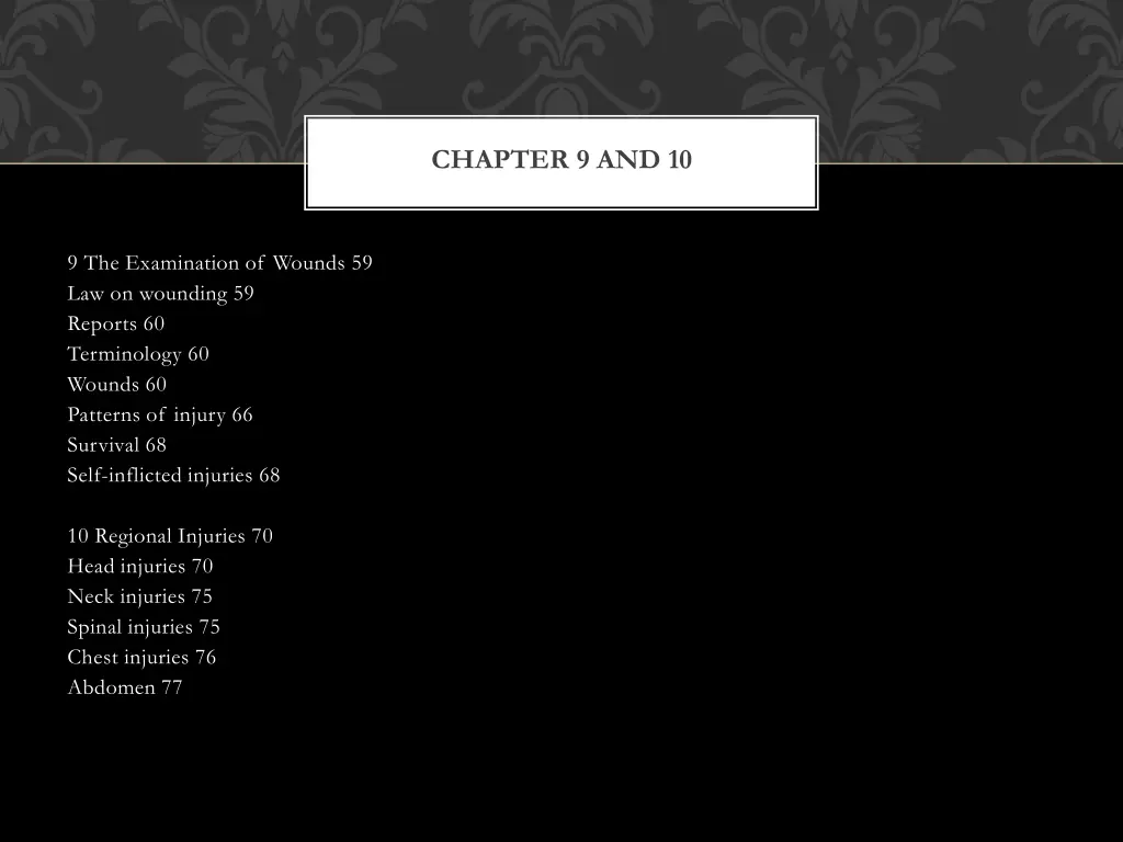 chapter 9 and 10