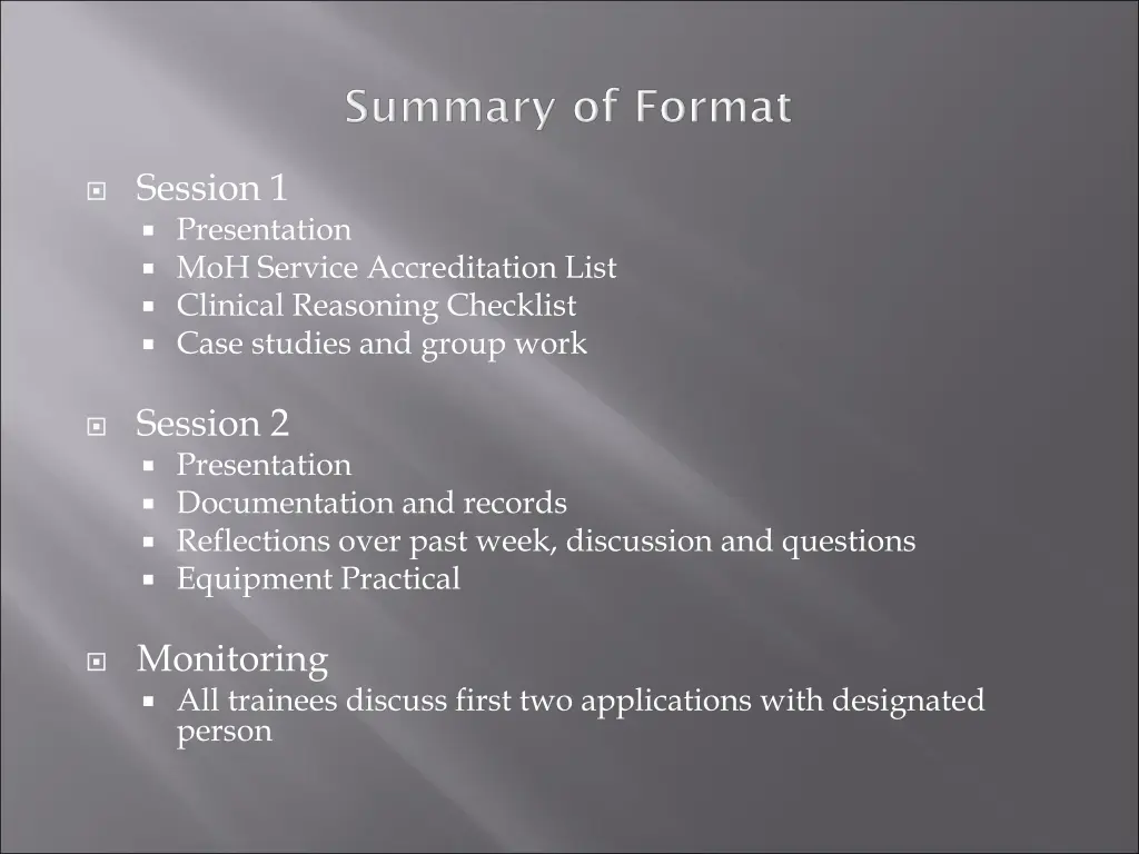 session 1 presentation moh service accreditation