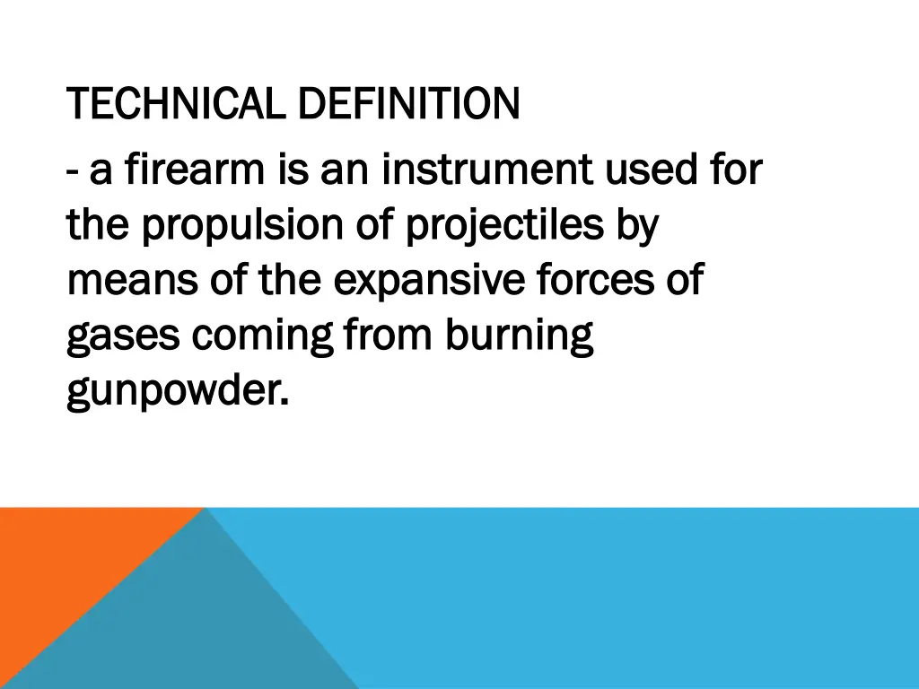 technical definition technical definition