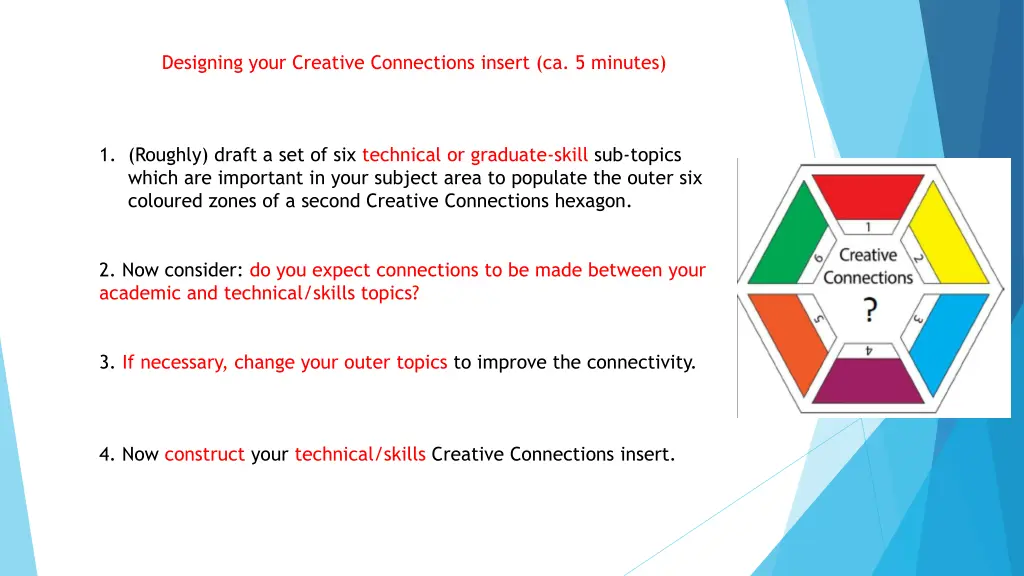 designing your creative connections insert 1