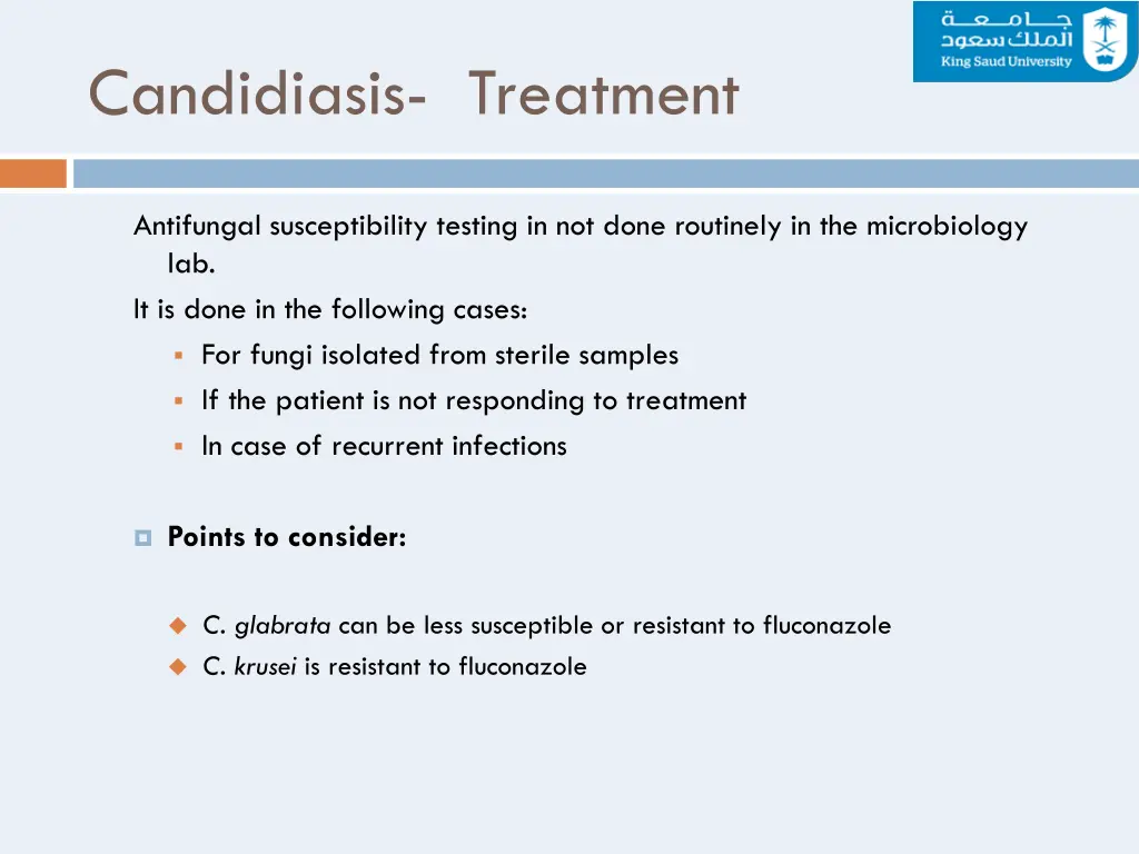 candidiasis treatment 1