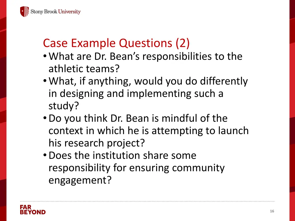 case example questions 2 what are dr bean