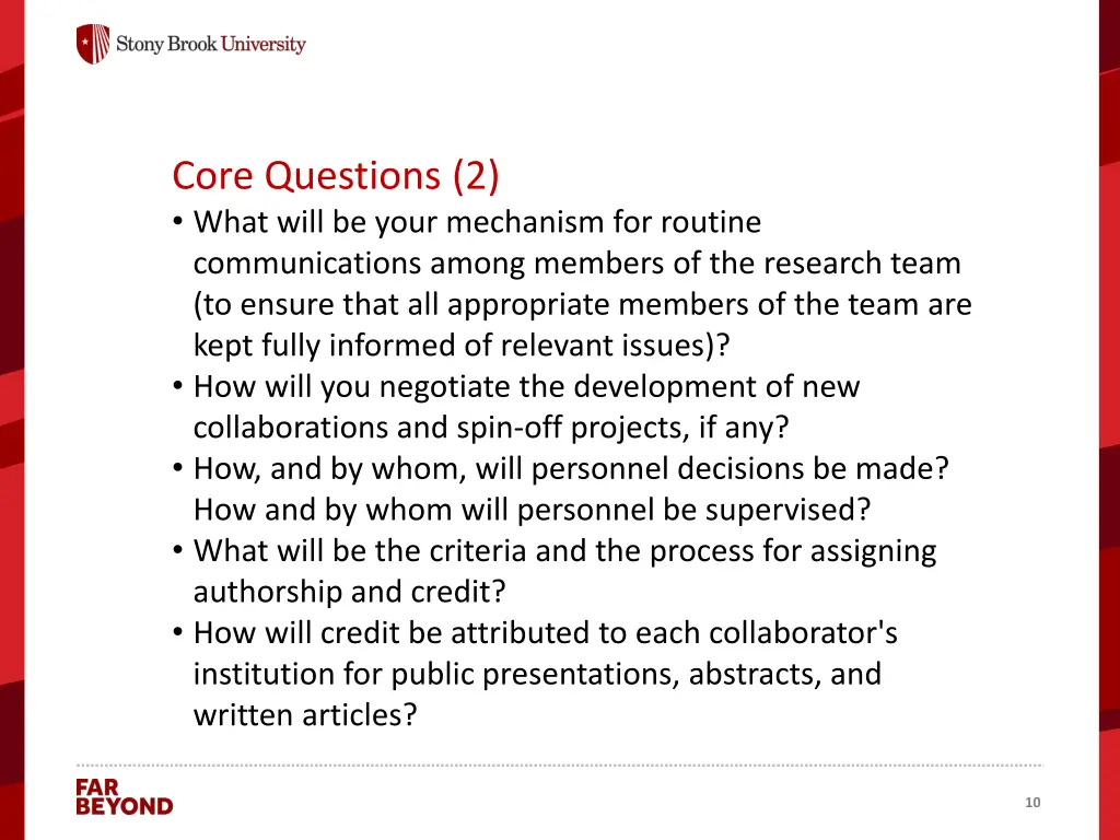 core questions 2 what will be your mechanism