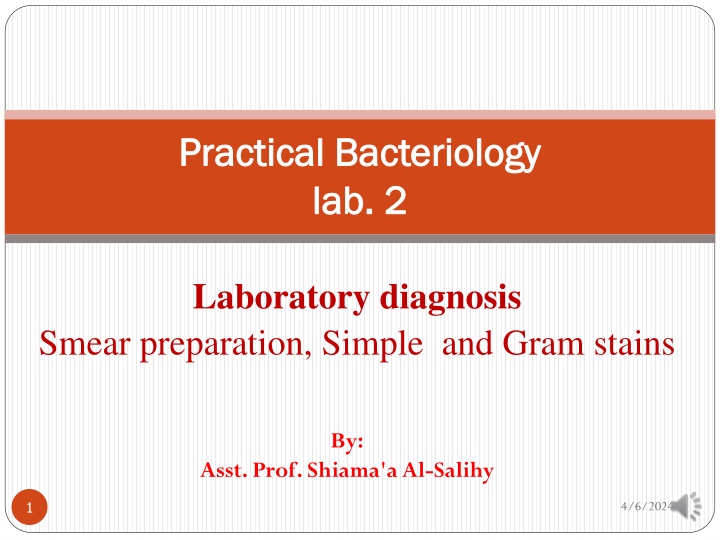 practical bacteriology practical bacteriology