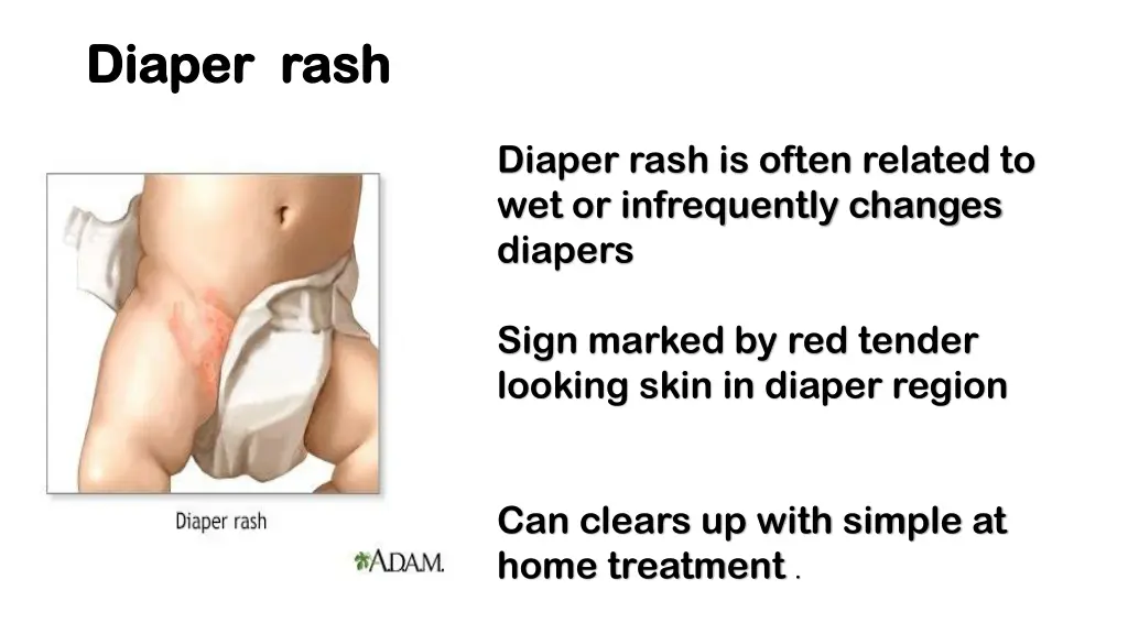 diaper rash diaper rash