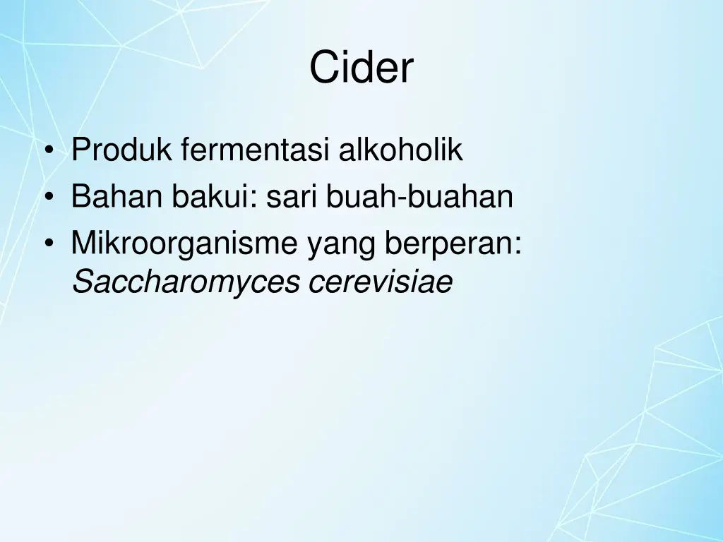 cider