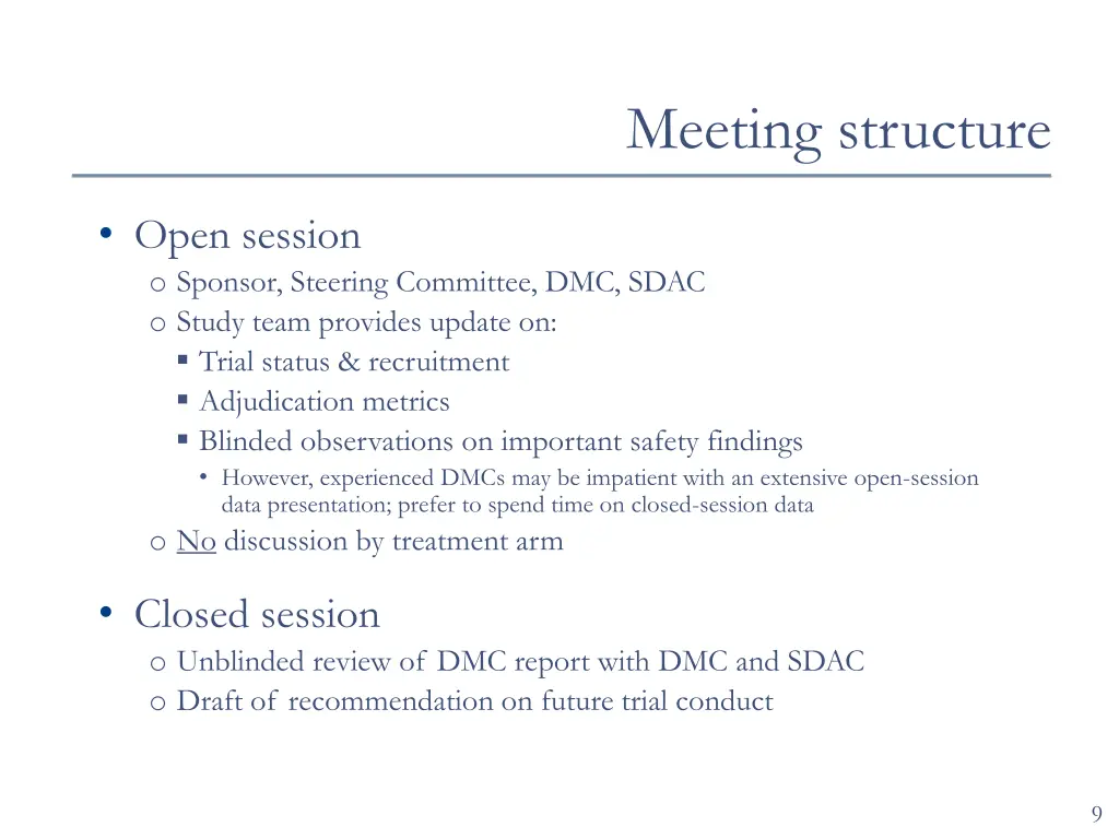 meeting structure 1