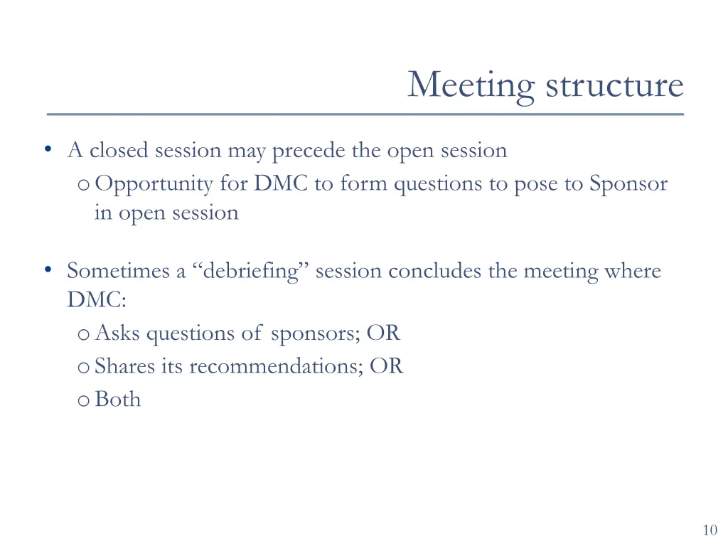 meeting structure 2