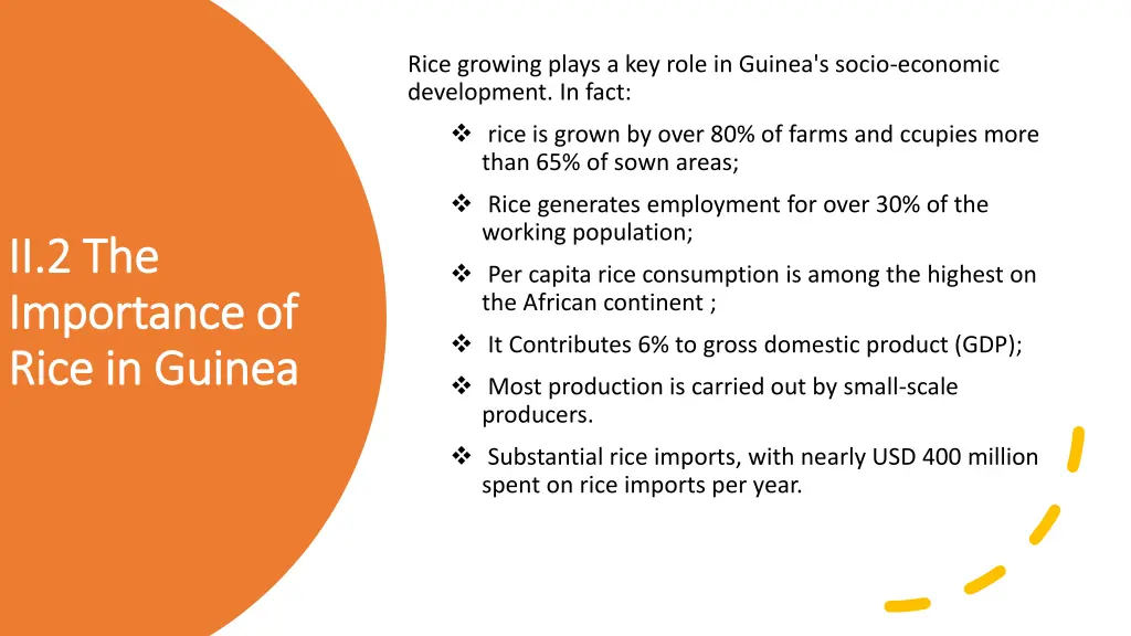 rice growing plays a key role in guinea s socio