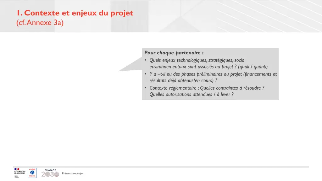 1 contexte et enjeux du projet cf annexe 3a