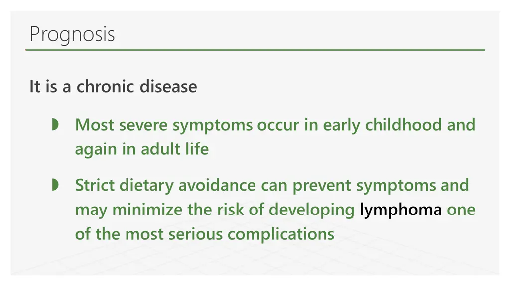 prognosis