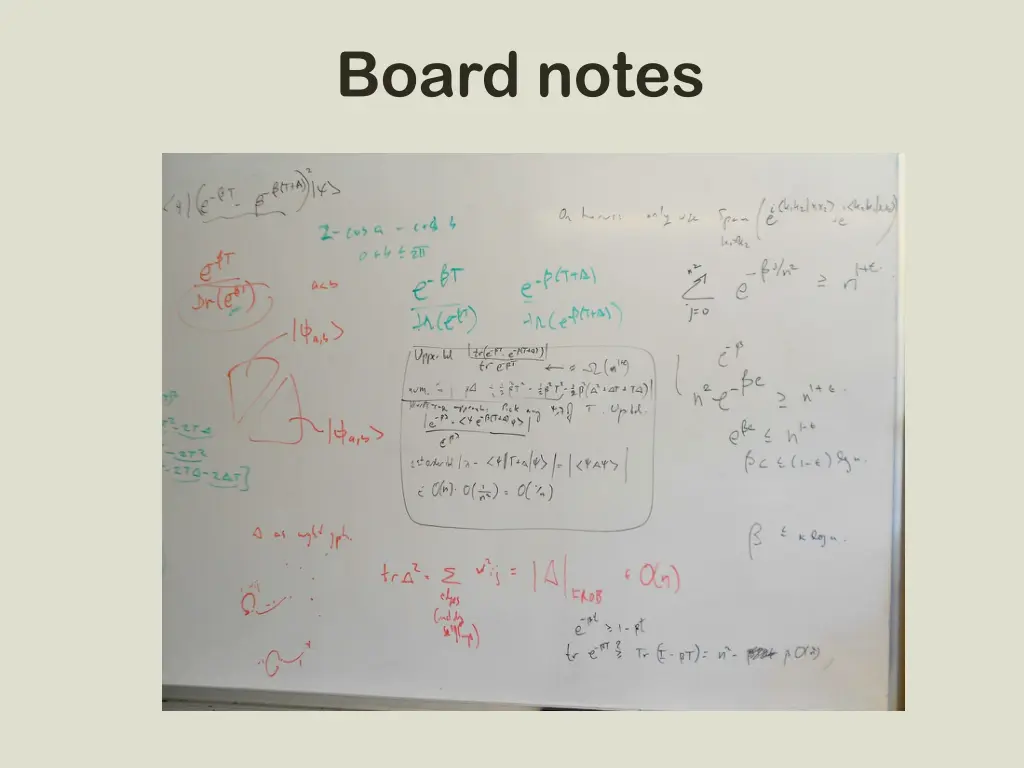 board notes 1