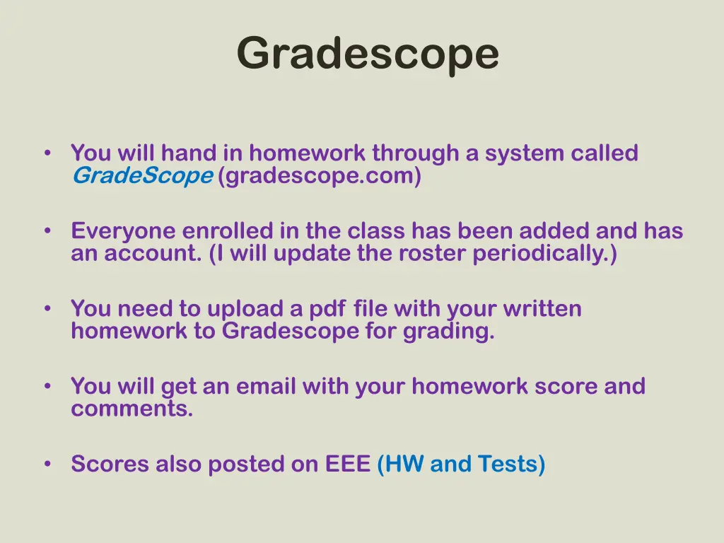 gradescope