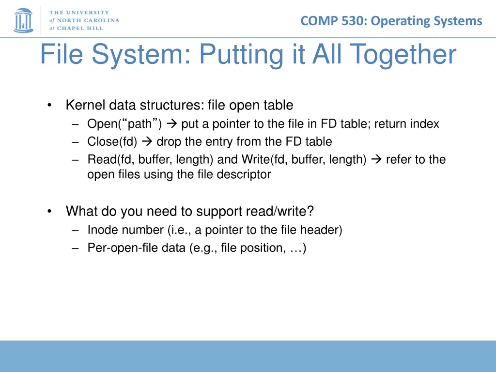 comp 530 operating systems 11