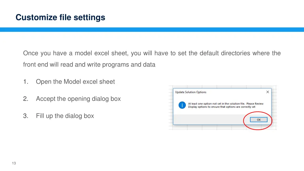 customize file settings