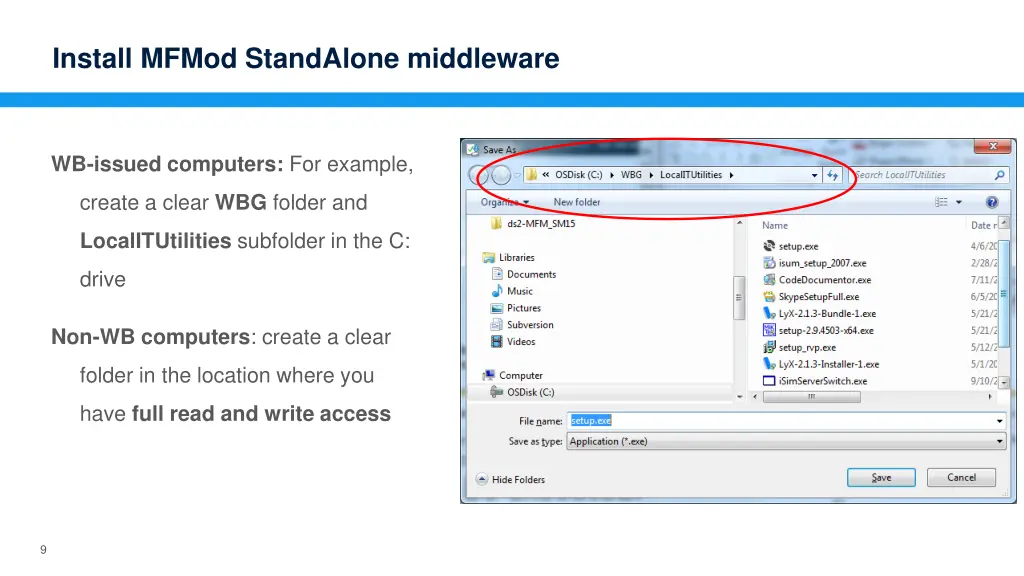 install mfmod standalone middleware