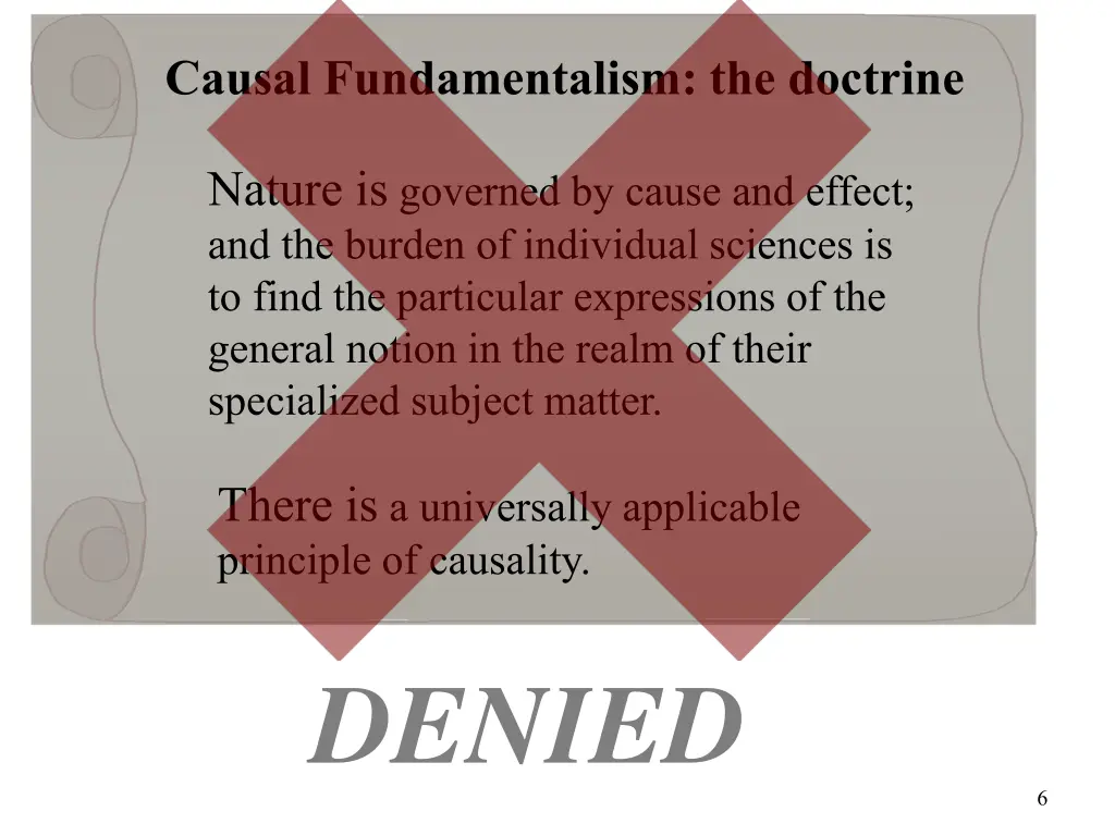 causal fundamentalism the doctrine 1