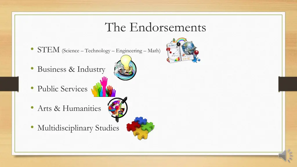 the endorsements