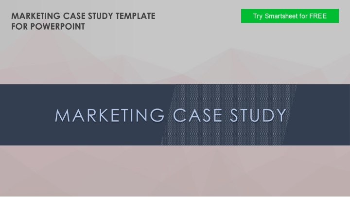 marketing case study template for powerpoint