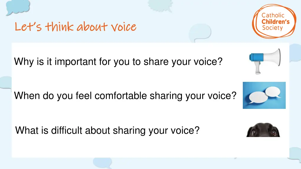 let s think about voice let s think about voice