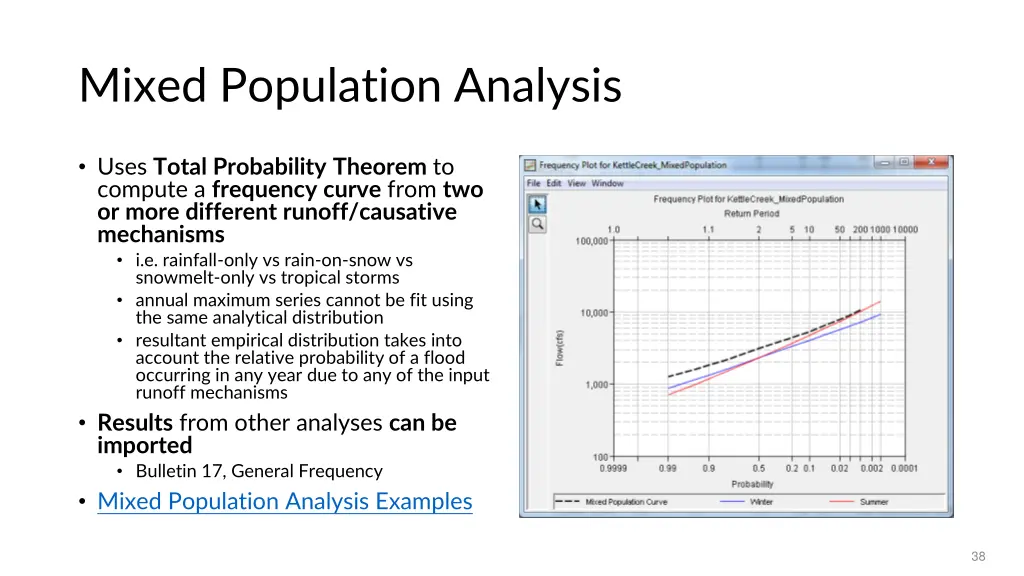 mixed population analysis