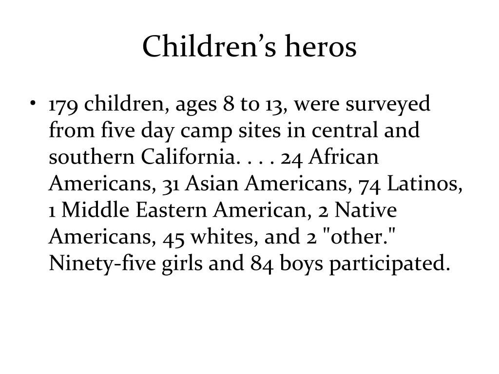 children s heros