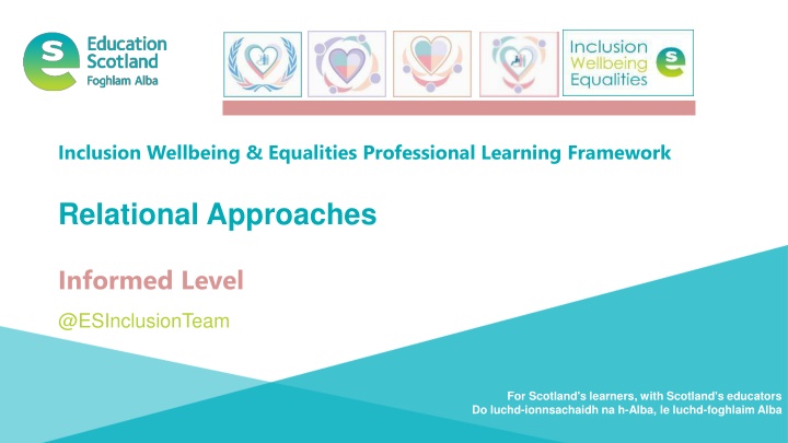 inclusion wellbeing equalities professional