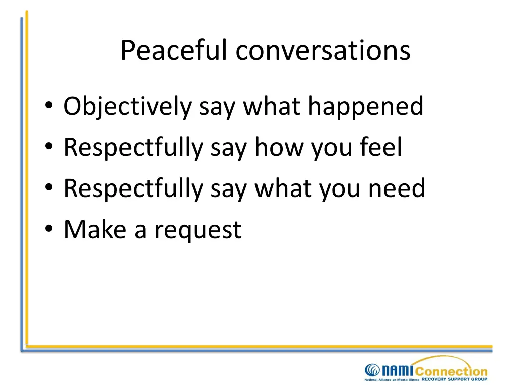 peaceful conversations 4