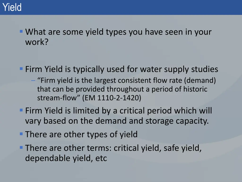 yield 1