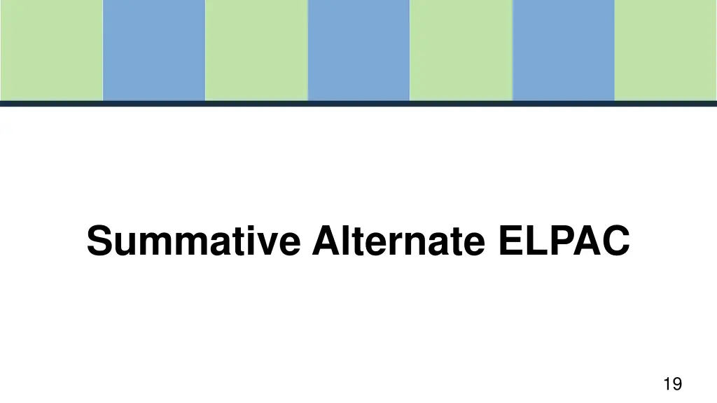 summative alternate elpac