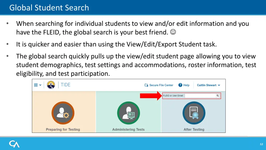 global student search