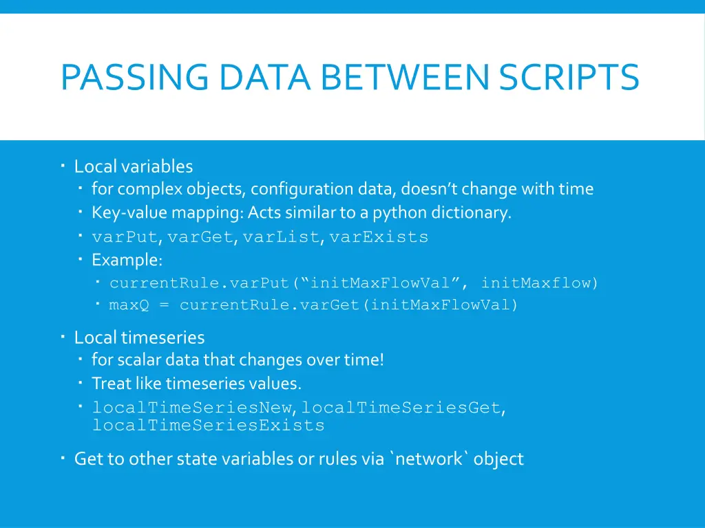 passing data between scripts