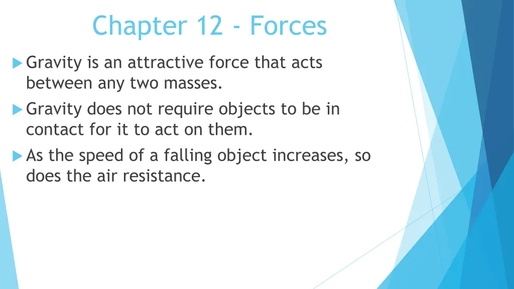 chapter 12 forces 1
