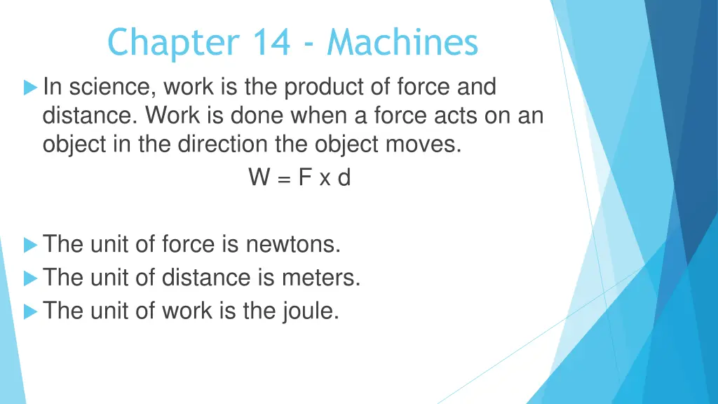 chapter 14 machines in science work