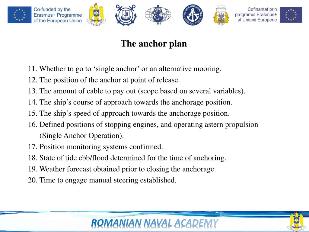the anchor plan 2