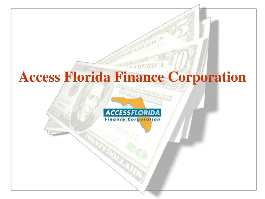 access florida finance corporation 1