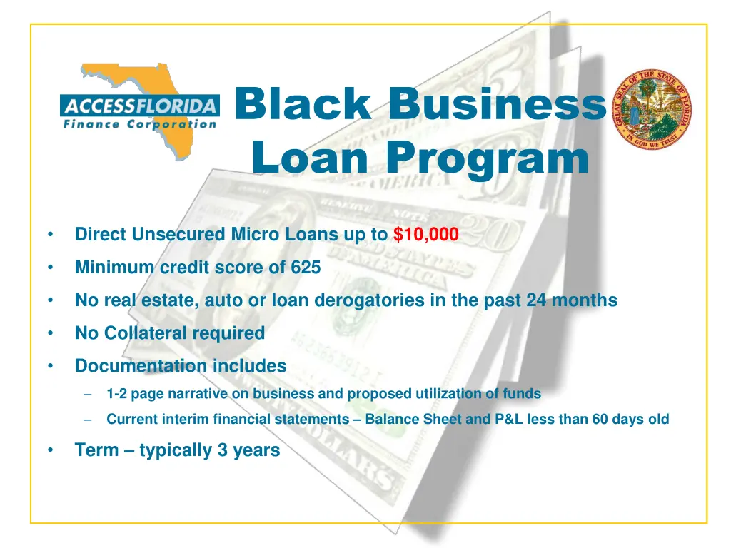 black business loan program 2