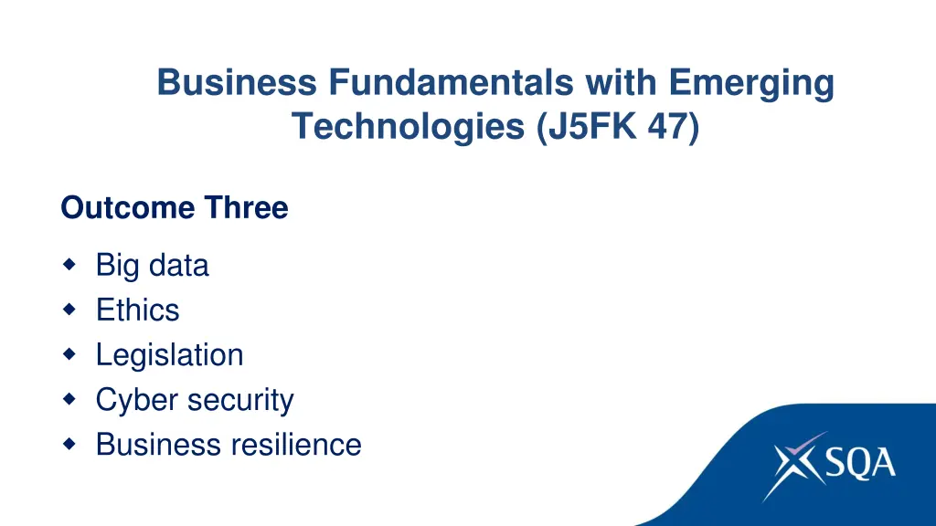 business fundamentals with emerging technologies 2