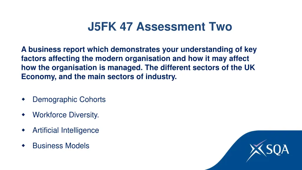 j5fk 47 assessment two