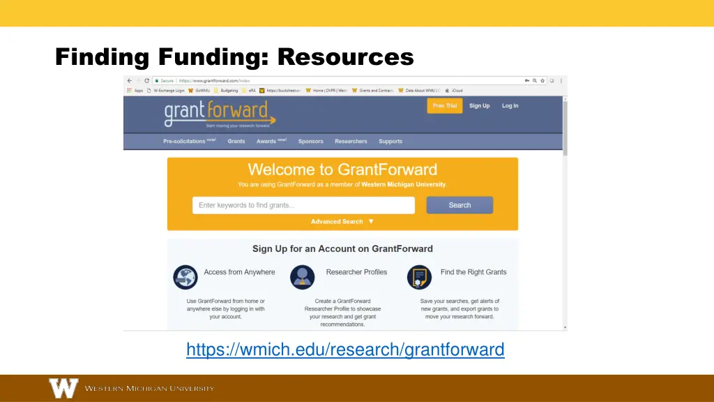 finding funding resources