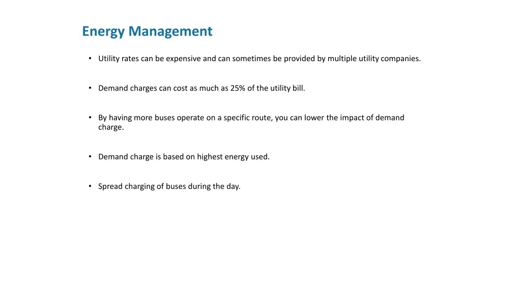 energy management